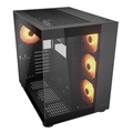 Gabinete Gamer Cougar, FV150, RGB, Lateral de Vidro, Mid-Tower, 4x Fans, Black - 385KA10.0001