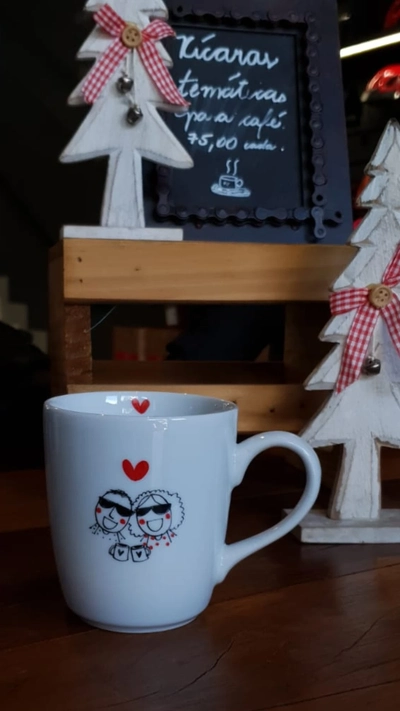 Xicara Pagliarini Bikes Amor, Fé e Café