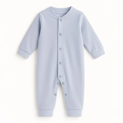 Macacão Soft Abertura Botão Liso