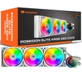 Water Cooler Cougar Poseidon Elite 360, ARGB, 360mm, Intel / AMD, White - 3MPSD360.0002
