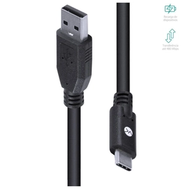 Cabo Usb Tipo c x Usb a Macho 2.0 1.8 Metros - C20uam-2