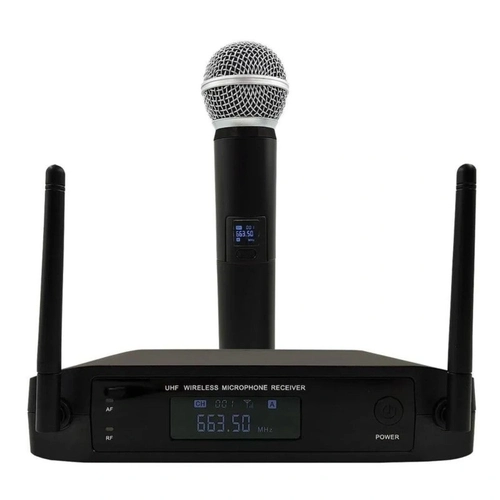 Microfone Sem Fio de Mao Simples Ls-901 Digital+ Leson