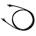 Patch Cord Cabo de Rede CAT6 5M PlusCable Preto - PC-ETH6U50BK