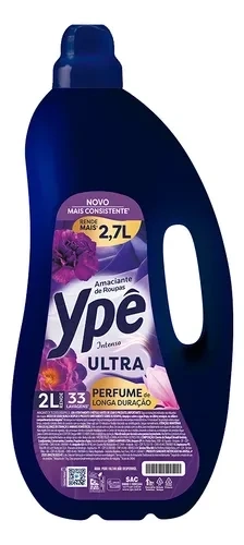 Amaciante De Roupas Ypê Intenso Ultra 2L
