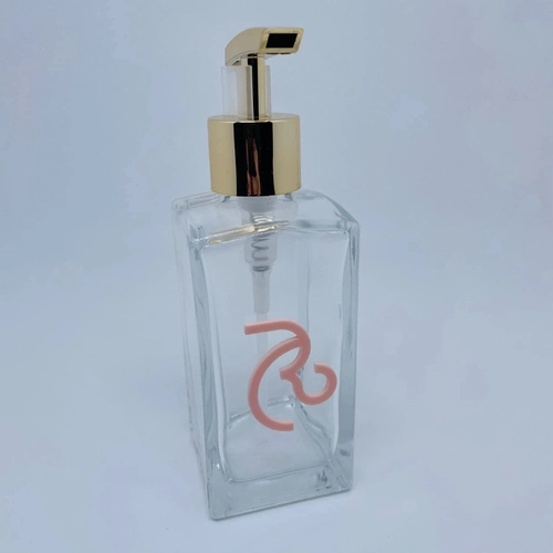 Vidro com válvula - Logo alto relevo inicial ou desenho