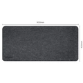 Mouse Pad Desk Mat Exclusive Pro Dark Gray 900x420mm Pcyes - Pmpexpdg