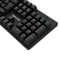 Teclado Mecânico Gamer Redragon Valheim Rainbow Preto Switch Azul - K608-R PT-BLUE