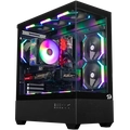 Gabinete Redragon Reflect Flow Preto - CA-606B