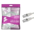 Cabo Rede Patch Cord Cat5-e 2m Branco