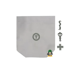 Bordado em Bolso de Jaleco (Saúde) Descusturar Bolso