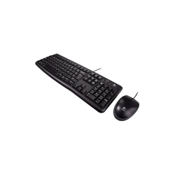 Teclado e Mouse Usb Logitech MK120 Resistente à Água Preto - 920-004