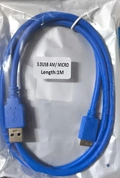 Cabo Hd Externo Usb 3.0 Micro B 1 Metro Super Veloz Easy