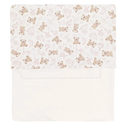 Jogo de Lençol de Berço Suedine Feminino – Ursa Provençal