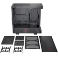 Gabinete Gamer XPG Invader, Mid Tower, ARGB, com FAN, Lateral em Vidro, Preto - 75260032