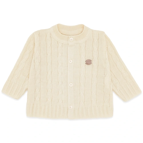 Casaquinho Avulso Tricot Trançado Chantilly - Unissex