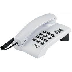 Telefone Intelbras C/ Fio Cinza Sem Chave - Pleno