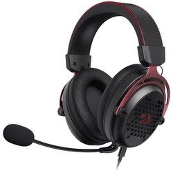 Headset Gamer Redragon Diomedes, Som Surround 7.1, Microfone Removível, Preto, H386