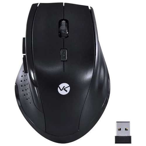 Mouse Sem Fio USB 2.4Ghz 1200 DPI Dynamic Ergo DM110 - Preto