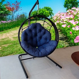 Balanço  em Corda Náutica Alumínio e Pintura Epóxi  (com base) Maragogi