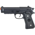 Pistola Airsoft Vigor PT92 Spring 6mm CB318 + 10un de Alvos 14cmcX14cm (Rossi)