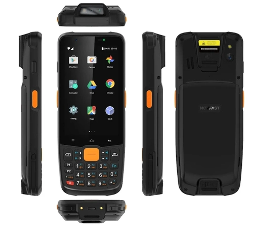 Coletor de Dados MovFast R2KN com 3 anos de garantia FastCare - Android 13  - Octa Core (4x2.0Ghz + 4x1.8Ghz) - 4GB/64GB -Tela de 4"" - Teclado Físico Numérico (23 teclas) - 4G (voz e dados)