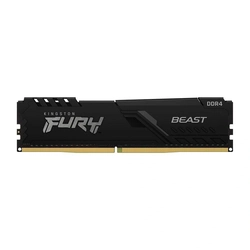 Memória DDR4 8GB 3200MHz Kingston Fury Beast Preta - KF432C16BB/8
