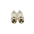 Plug Rca Evus C-073 Metal Com Mola Macho