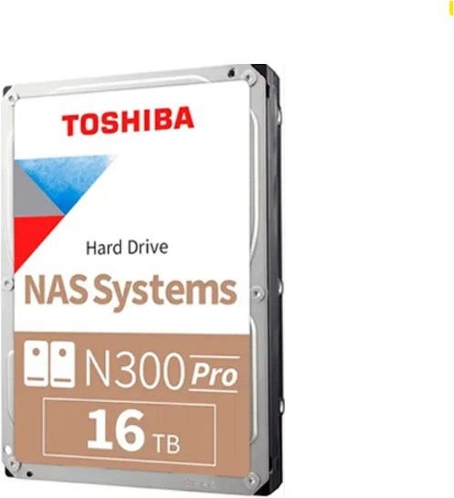 Hd Interno Toshiba N300 Pro Nas 16tb 3.5" - Hdwg51gxzstb