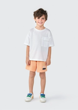 Conjunto Camiseta Manga Curta e Bermuda Hello Hering - Masculino