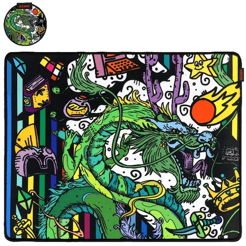 MOUSE PAD GAMER PCYES ANCIENT DRAGON MEDIUM - 500 X 400MM - PMA50X40