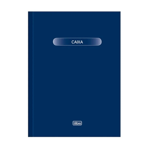 Livro Caixa Capa Dura Pequeno 100 Folhas Tilibra