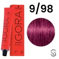 Schwarzkopf Igora Royal Coloração 9/98 Louro Extra Claro Violeta Vermelho 60ml
