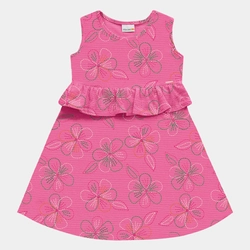 Vestido Estampa Floral Fakini Feminino