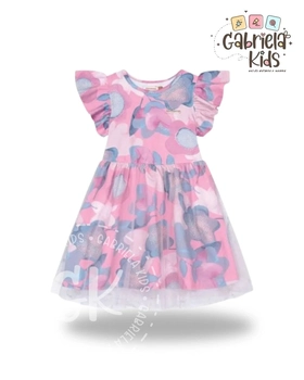 Vestido Flora com Tule