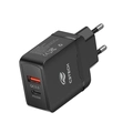 Carregador AC/USB, Universal, PD UC-P200BK, C3Tech, USB-C