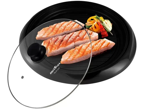 Panela Elétrica Multi Grill Britânia BPE02 Redondo 1000W  - 127v