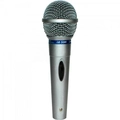 Microfone Dinâmico Cardióide Leson Prata - Mc-200