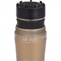 Microfone de Mão Dinâmico Leson Champanhe - Ls58