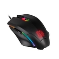 Mouse Thermaltake esports Talon elite, RGB, Gaming Gear, Combo Mousepad - MO-TER-WDOTBK-01