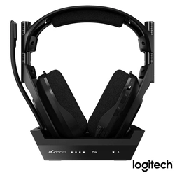 Headset Sem Fio ASTRO Gaming A50 + Base Station Gen 4 com Áudio Dolby - PS4, PC, Mac - 939-001674