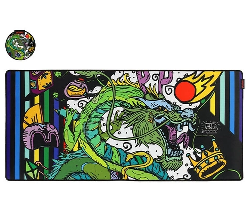 Mouse Pad Gamer Pcyes Ancient Dragon Extended - 900 x 420mm - Pma90x42