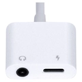 Adaptador Fone de Ouvido Celular Audio P2 3.5mm + Carregador para Usb Tipo c - Adpatc7.1