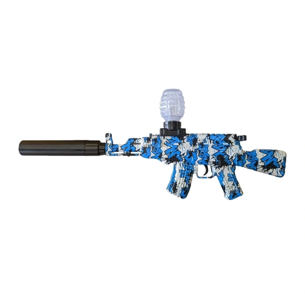 Rifle Elétrico AKM de Gel Orbeez - Leão (Cam Azul)