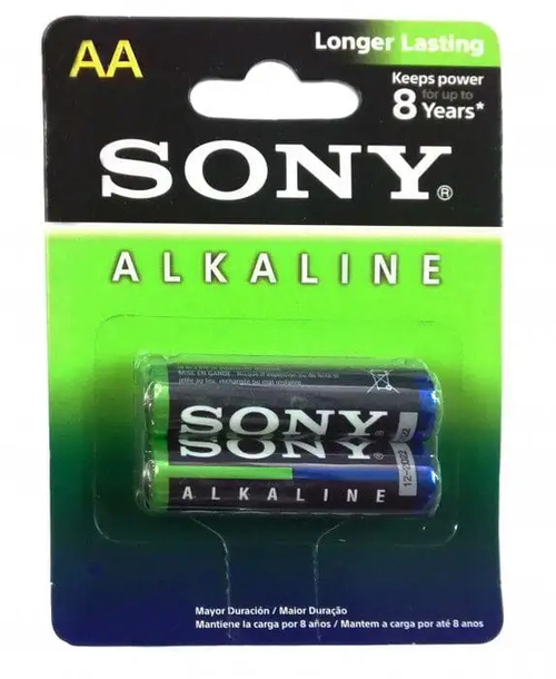 PILHA AA ALCALINA CARTELA C/ 2UN - SONY