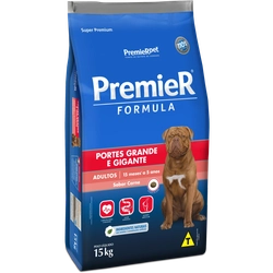 PREMIER JR PORTE GRANDE CARNE 15KG