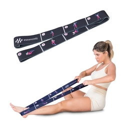 Faixa Elástica Alongamento Fita Yoga Pilates Fisioterapia Essencefit