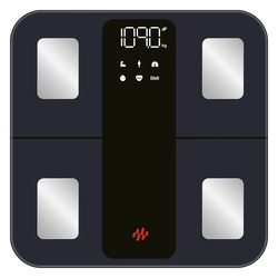 Balança Bioimpedância 25 Análises Corporais Bio Smart Relax Preta