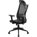 Cadeira De Escritório Ergonômica Fortrek Ergo Shield Mesh Respirável Preta