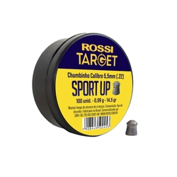Chumbinho Target Sport Up 5,5mm 100 un. - (Rossi)