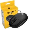 Kit Teclado E Mouse Usb Basico 1000dpi Cmb03 Preto Bright